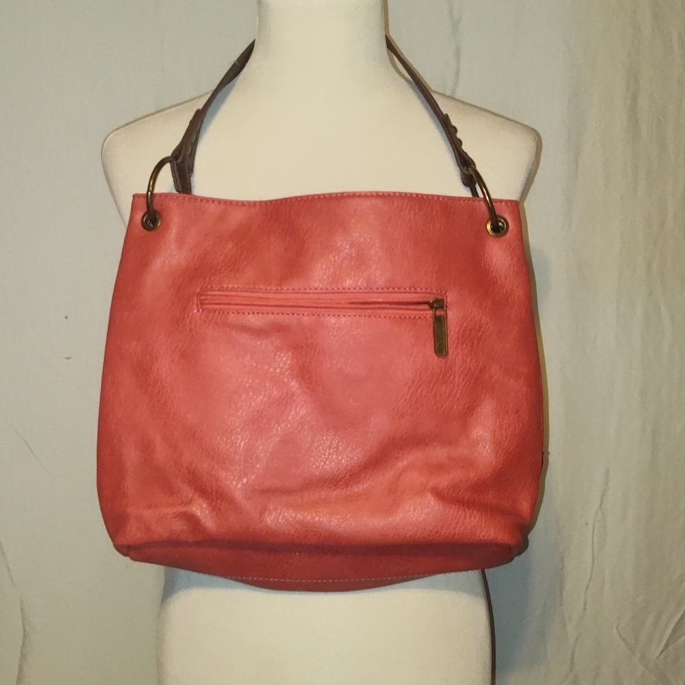 Wrangler Hobo Bag Purse Handbag Red by Montana West Good Condition - Picture 2 of 14